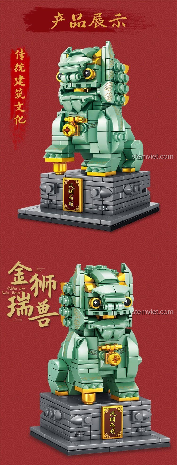 Thông số bộ xếp hình LeYi Bricks 88065 với 402 chi tiết, chất liệu an toàn, kích thích trí tuệ.