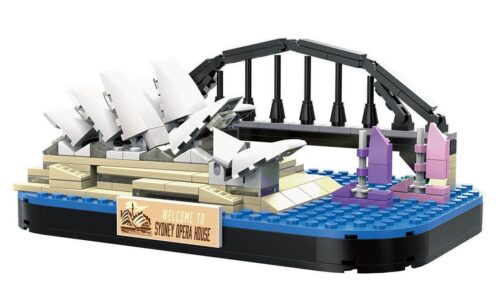 Bộ lắp ghép Nhà Hát Opera Sydney LiNooS LN7061 chi tiết cao cấp, phù hợp cho bé trai và bé gái 6 tuổi trở lên, giúp phát triển tư duy sáng tạo.