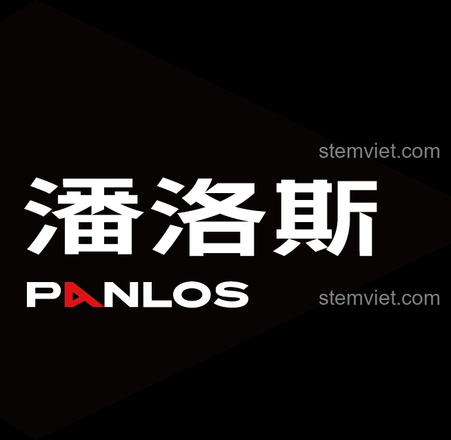 Logo thương hiệu Panlos Brick, nhà sản xuất bộ đồ chơi lắp ráp Xe Bọc Thép Chiến Thuật Hạng Nhẹ JLTV 628013.