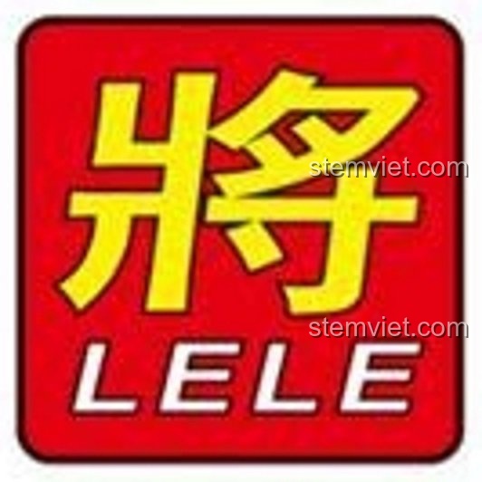 Logo thương hiệu đồ chơi xếp hình LELE, lựa chọn thay thế tiết kiệm cho LEGO®.