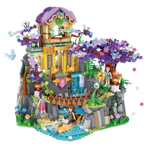 Bộ lắp ghép Đền Thờ Thất Lạc LOZ 1038, đồ chơi mô hình sáng tạo cho bé gái 6 tuổi, giá rẻ.