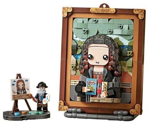 Bộ đồ chơi LOZ 1286 Tranh Mona Lisa chibi và họa sĩ, mô hình lắp ráp 604 mảnh ghép, phù hợp cho bé trai và bé gái 6 tuổi trở lên, giá tốt.