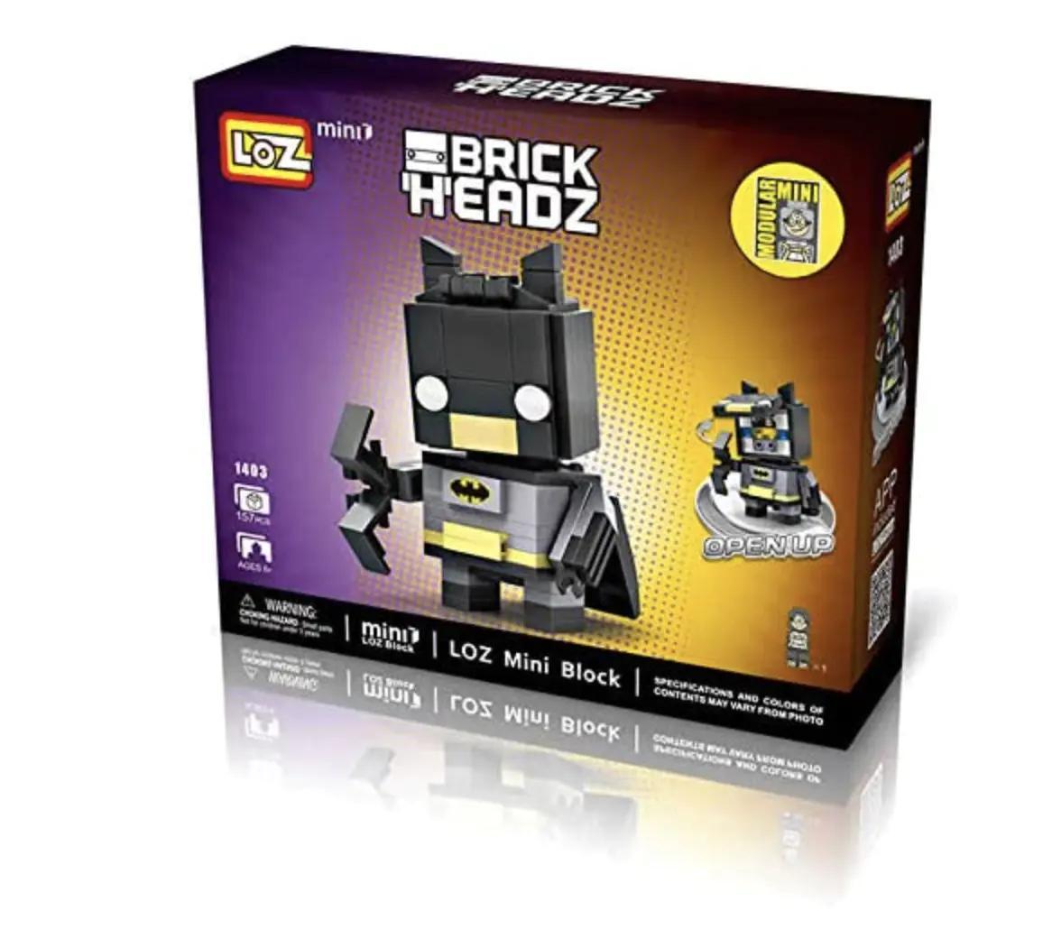 Bộ lắp ghép LOZ 1403 Người Dơi Batman giá tốt cho bé trai 6 tuổi, mô hình BrickHeadz độc đáo