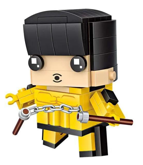 Bộ lắp ghép Lý Tiểu Long LOZ 1435 giá tốt cho bé trai 6 tuổi, mô hình võ thuật đỉnh cao tái hiện huyền thoại Bruce Lee với 111 mảnh ghép mini block.