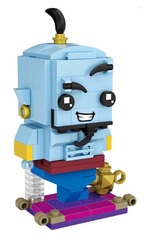 Bộ lắp ghép LOZ 1447 Thần Đèn Aladdin, đồ chơi mô hình BrickHeadz cho bé trai 6 tuổi, giá tốt