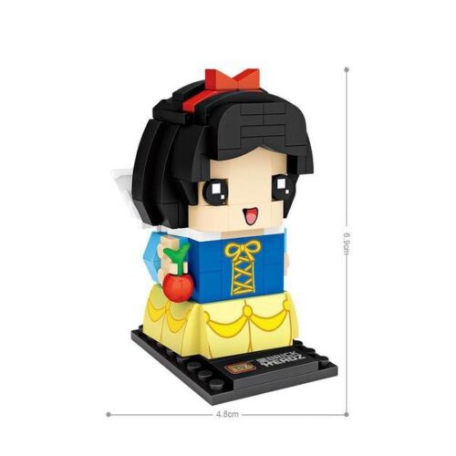 Mô hình Bạch Tuyết LOZ 1449 đồ chơi lắp ráp Công chúa Bạch Tuyết kích thước 4.8x6.9cm cho bé gái 6 tuổi