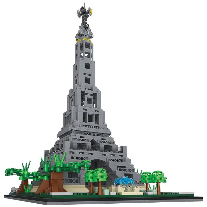 Hình ảnh hoàn thiện của bộ lắp ghép Mô hình Tháp Eiffel LOZ 1929, một đồ chơi mô hình kiến trúc tinh xảo dành cho bé từ 6 tuổi, giá tốt.