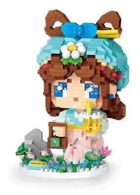 bộ lắp ghép Tây Thi LOZ 8103 Mô hình Tây Thi Dương Chi Cam Lộ chi tiết siêu nhỏ cho bé gái 6 tuổi giá tốt