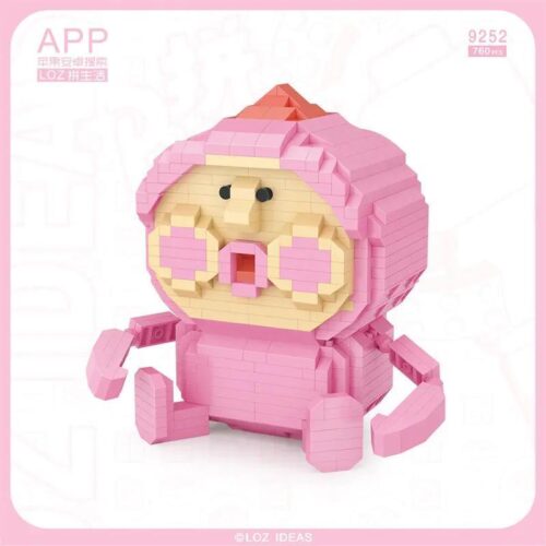 bộ đồ chơi Mô hình Pít Đào LOZ 9252 dễ thương, đồ chơi lắp ghép cho bé gái 6 tuổi, giá tốt