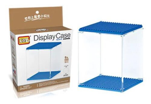 Hộp trưng bày mô hình LOZ 9900 chống bụi hiệu quả, phụ kiện đồ chơi mô hình giá tốt cho bé trai và bé gái 9 tuổi.