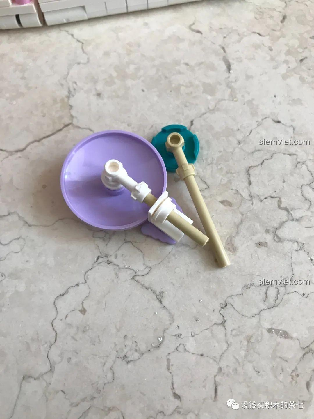 Hai chi tiết que kẹo có độ dài khác nhau trong bộ SEMBO 604002.