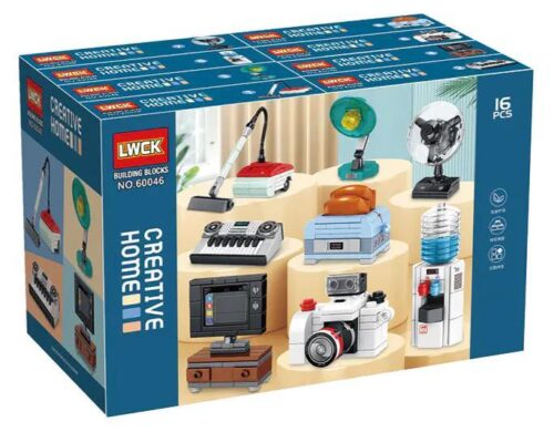 Hộp sản phẩm bộ đồ chơi Sáng tạo Gia đình - Đồ gia dụng LWCK 60046