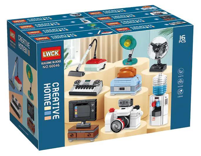 Hộp sản phẩm bộ đồ chơi Sáng tạo Gia đình - Đồ gia dụng LWCK 60046
