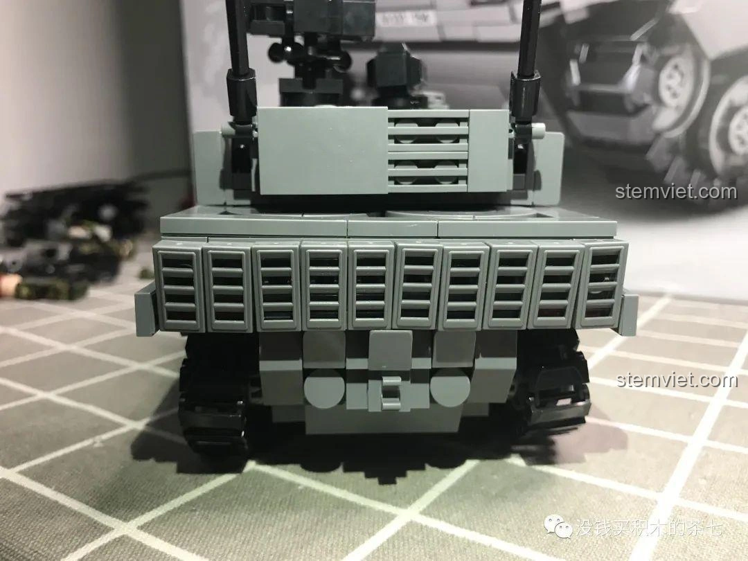 Mã QR để liên hệ với tác giả bài review, cung cấp thông tin thêm về đồ chơi lắp ráp.