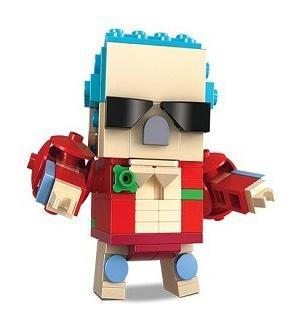 Franky - MAGIC BRICK 11001-6 - Bộ lắp ghép nhân vật hoạt hình One Piece