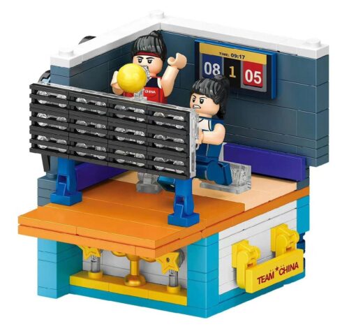 Bộ lắp ghép Mô hình bóng chuyền Magic Vigour T-8805, đồ chơi xếp hình cho con gái 6 tuổi, giá rẻ.