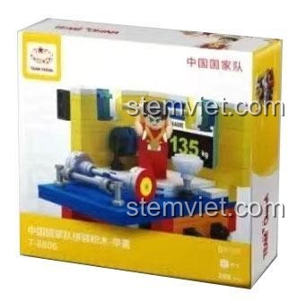 Hộp đồ chơi mô hình Lực sĩ cử tạ T-8806 của Magic Vigour, món quà giá tốt cho bé trai.