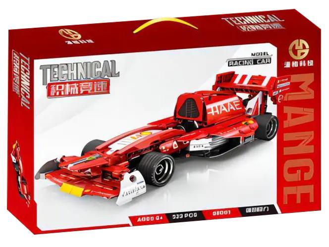 Mange 88001 bộ lắp ráp Xe Đua F1-R5, đồ chơi mô hình Mange giá tốt cho bé trai 6 tuổi