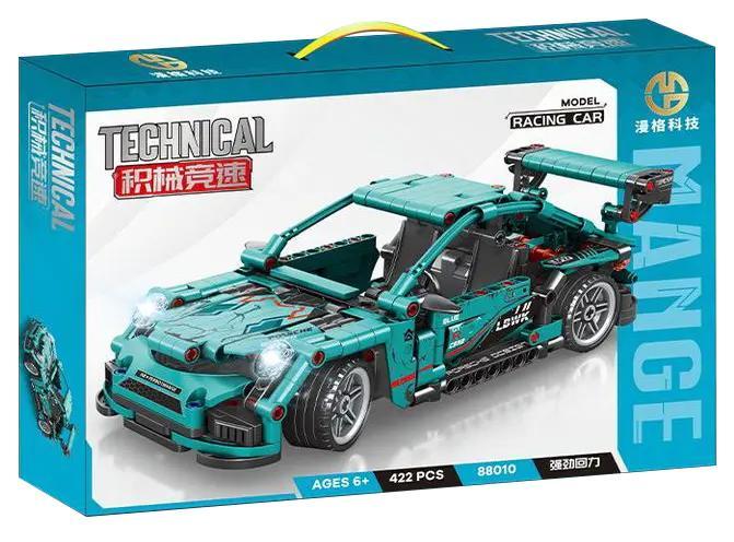 Bộ lắp ráp Mange 88010 Xe Porsche 911 Đua Hồi Lực giá tốt, đồ chơi mô hình Mange 88010 cho bé trai 6 tuổi, chất lượng cao, giá rẻ