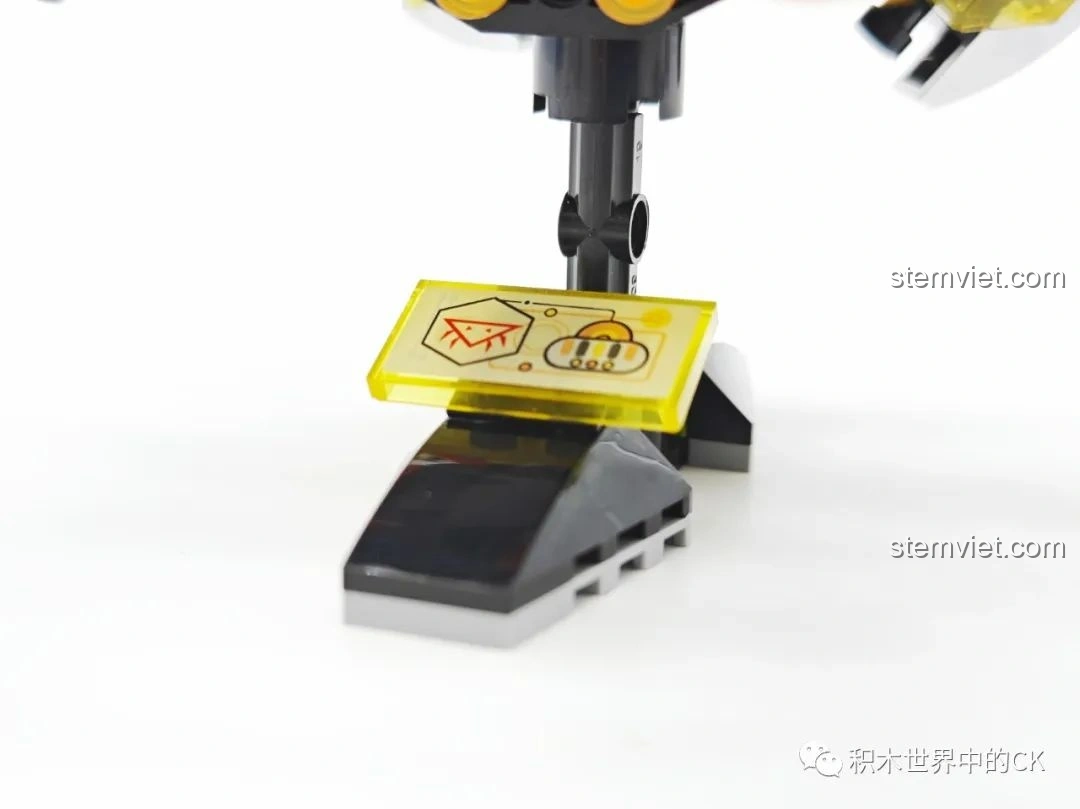 Các túi mảnh ghép được phân loại rõ ràng cho mô hình Cá Đuối trong bộ lắp ghép sinh vật biển sâu Zhe Gao 662001.