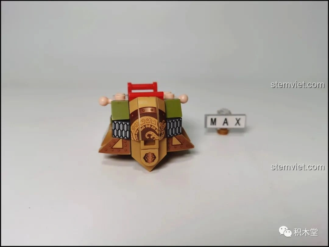 Các mảnh ghép đặc biệt và hiếm thấy trong bộ Sluban Q-Bricks Trương Phi.