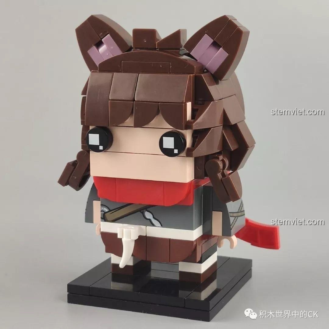 Các mảnh ghép và sách hướng dẫn của bộ đồ chơi lắp ráp Thân Công Báo Keeppley A0125