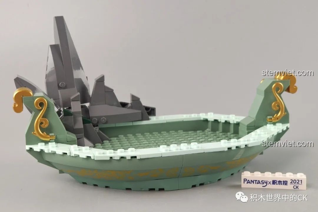 Các mảnh ghép in chữ Hán mang ý nghĩa tài lộc, may mắn trong bộ Bồn Tụ Bảo Phú Quý Pantasy 18003.