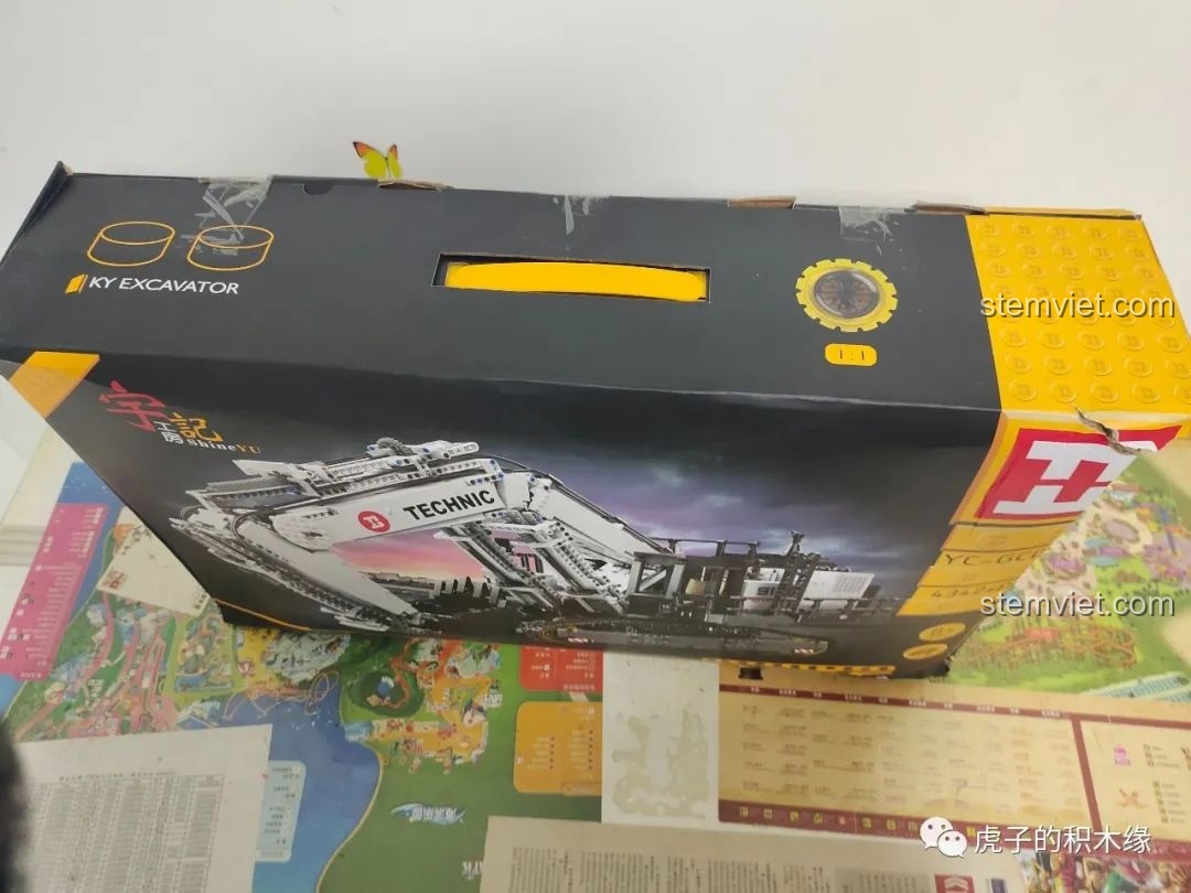 Bộ động cơ PF máy xúc Hitachi EX1200-7 phiên bản lắp ráp YC-GC004 từ HAPPY BUILD