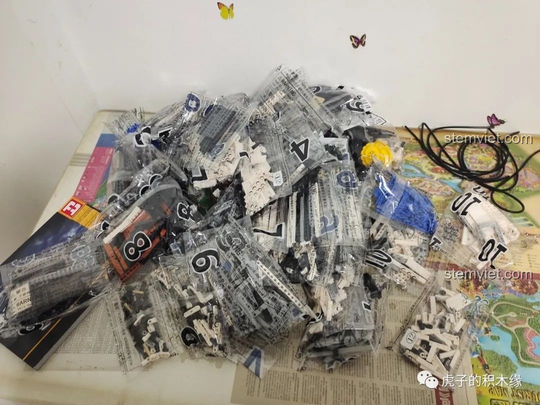 Đối trọng chì và trục carbon máy xúc Hitachi EX1200-7 phiên bản lắp ráp YC-GC004 từ HAPPY BUILD