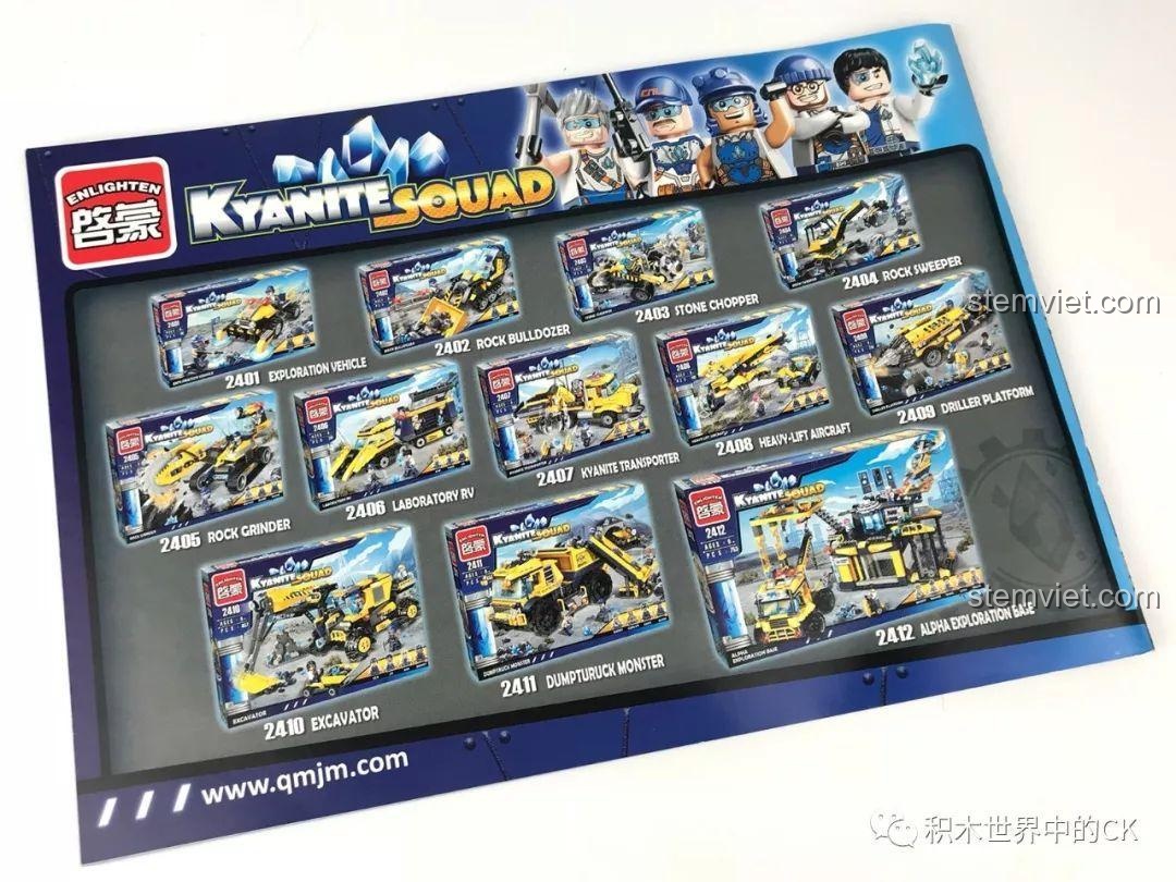 Minifigure Mandy trong bộ đồ chơi lắp ráp Máy Xúc Khổng Lồ Đội Khai Thác Tinh Thể Kyanite Squad 2410.