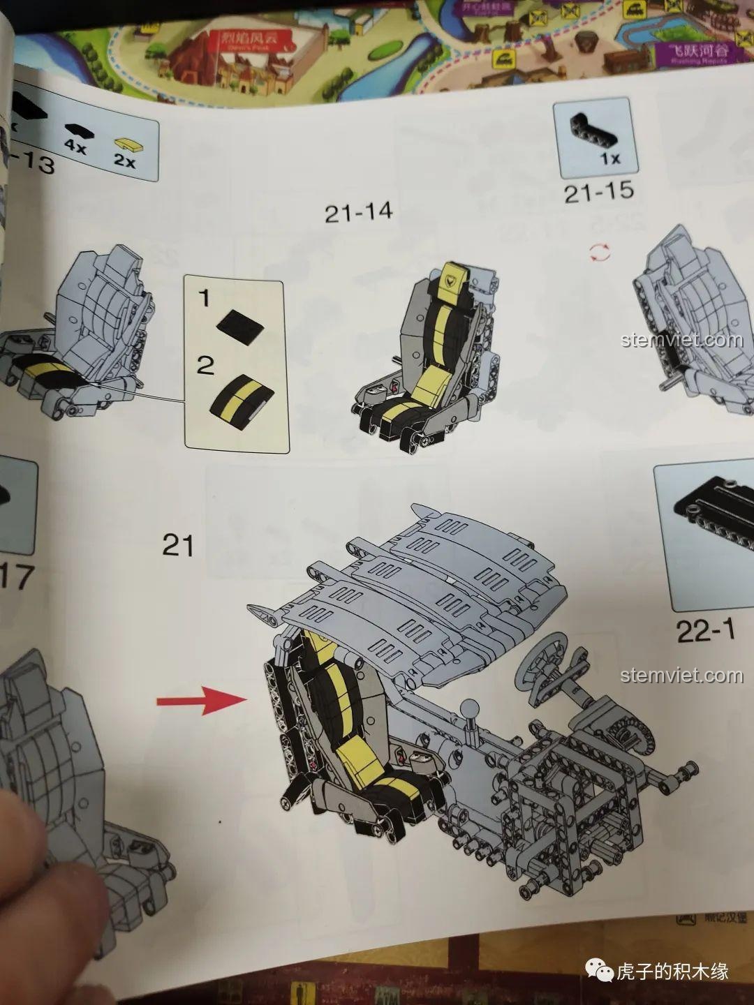 Lắp ráp ghế ngồi thể thao cho Siêu xe Lamborghini Centenario Meteor, với decal trang trí đẹp mắt.
