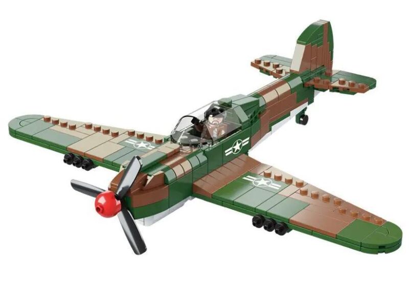 bộ lắp ghép Máy bay chiến đấu P-40 Mingdi 9050, mô hình máy bay chiến đấu P-40 cho bé trai 6 tuổi, đồ chơi lắp ráp giá tốt