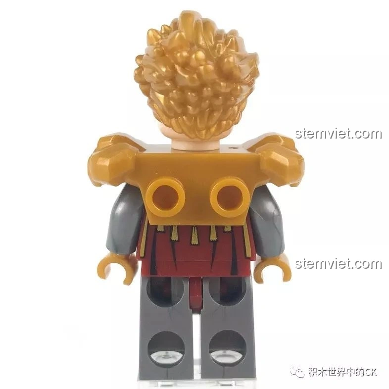 Minifigure Arthur cầm thanh kiếm dài, phụ kiện đi kèm bộ lắp ráp Mô hình Mecha Arthur SEMBO 11859.