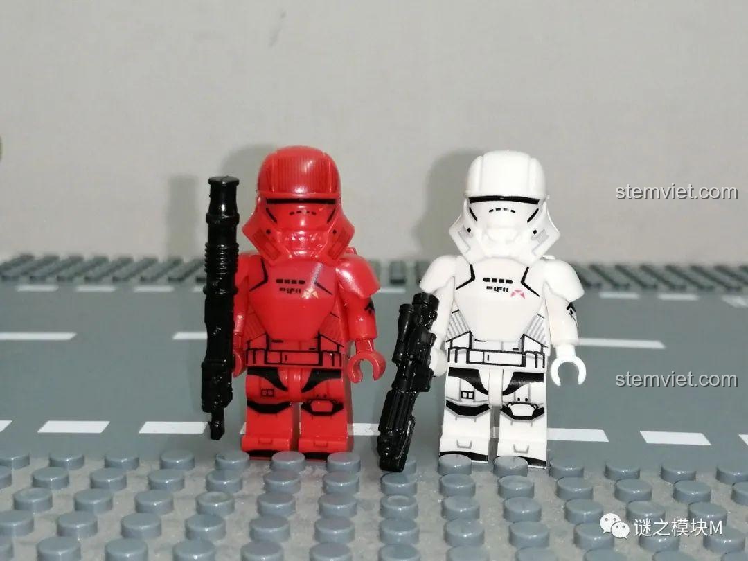 Minifigure Boba Fett và Jango Fett từ bộ KORUIT KT1045.