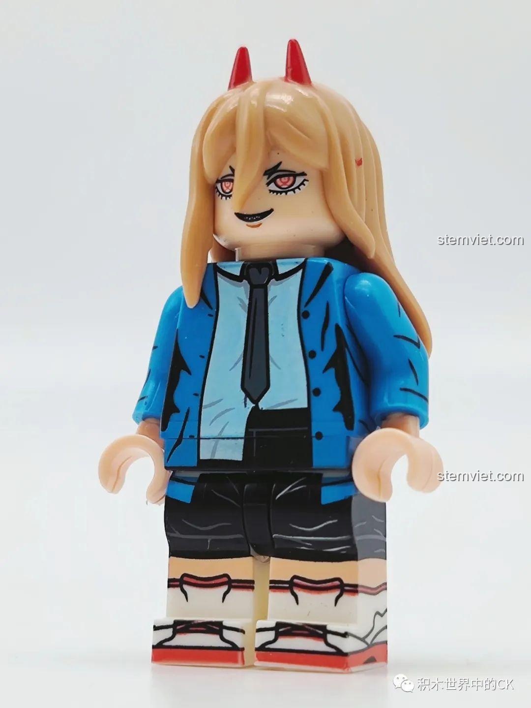 Minifigure Bomb Devil (XP-513) trong bộ KORUIT KT1067, với thiết kế độc đáo.