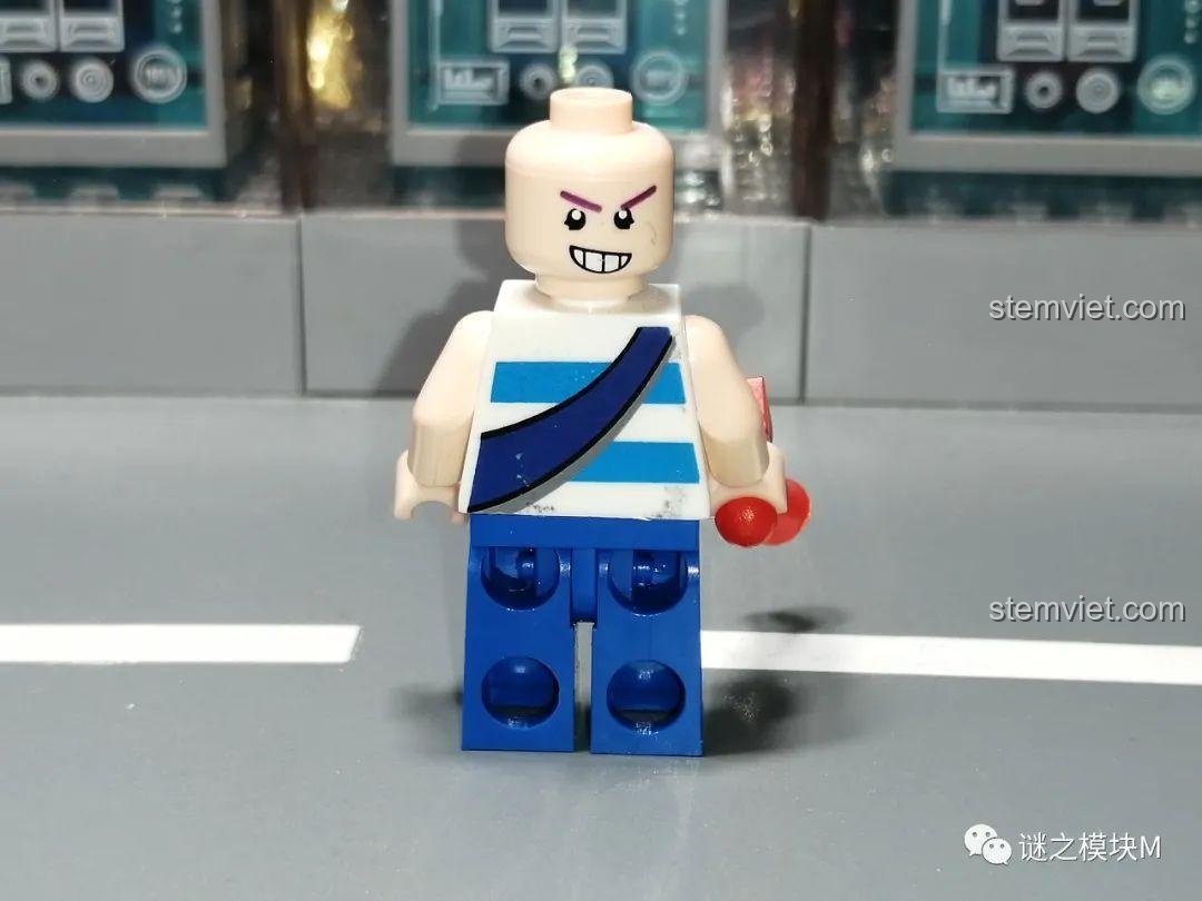 Minifigure Crow không mặt nạ trong bộ đồ chơi Minifigure Brawl Stars JiSi 1701.