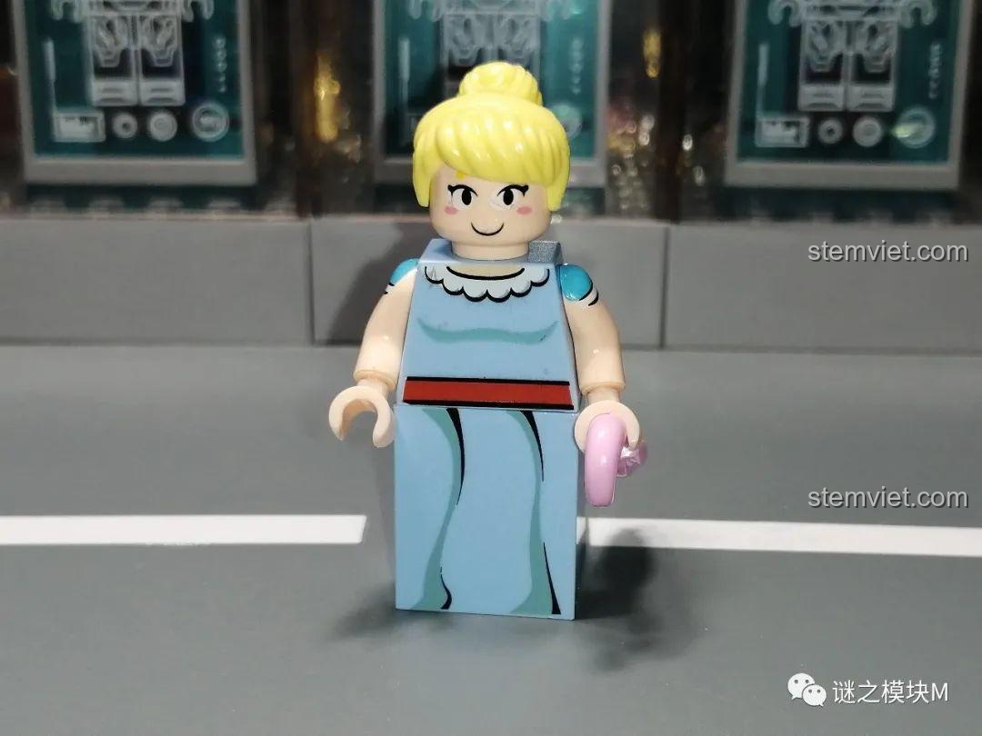 Minifigure Piper trong bộ đồ chơi Minifigure Brawl Stars JiSi 1701, đồ chơi cho bé gái.