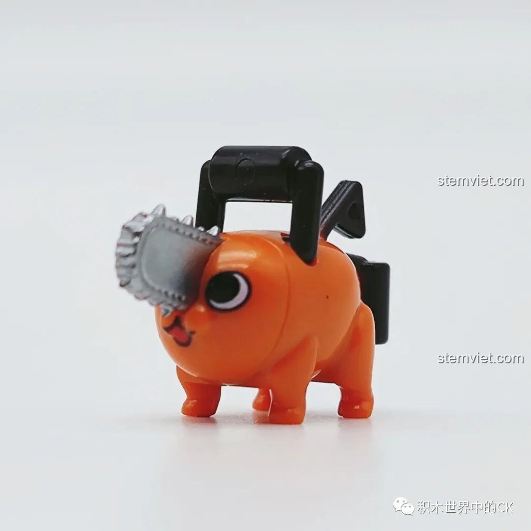 Minifigure Hayakawa Aki (XP-511) trong bộ KORUIT KT1067, cầm kiếm và súng.