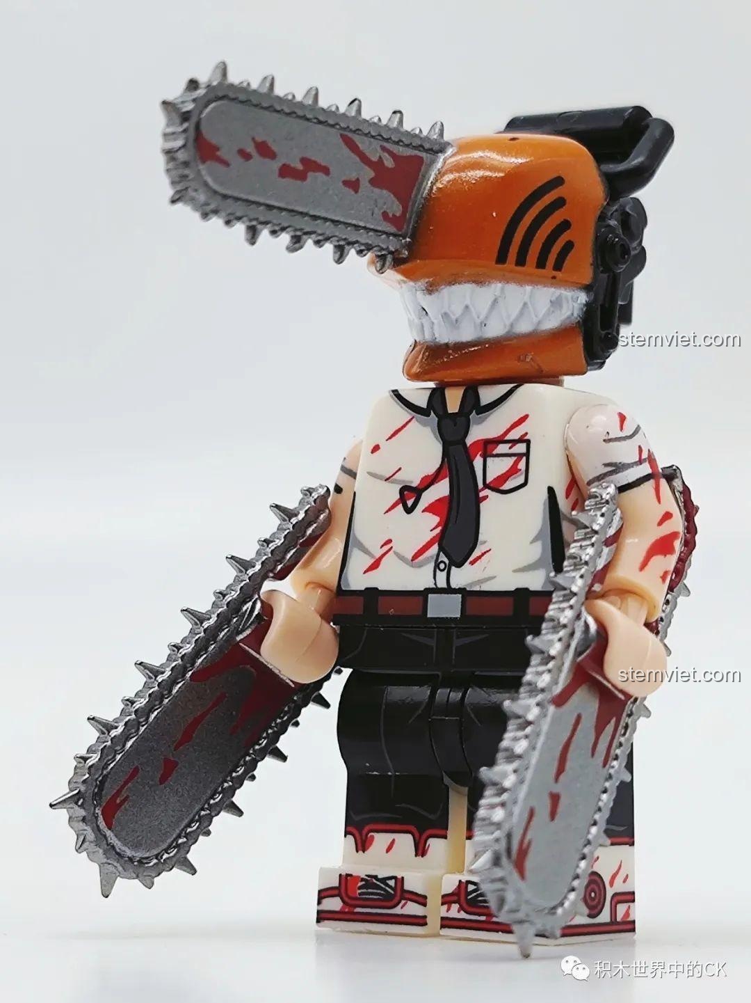 Minifigure Himeno (XP-509) trong bộ KORUIT KT1067, cầm kiếm.