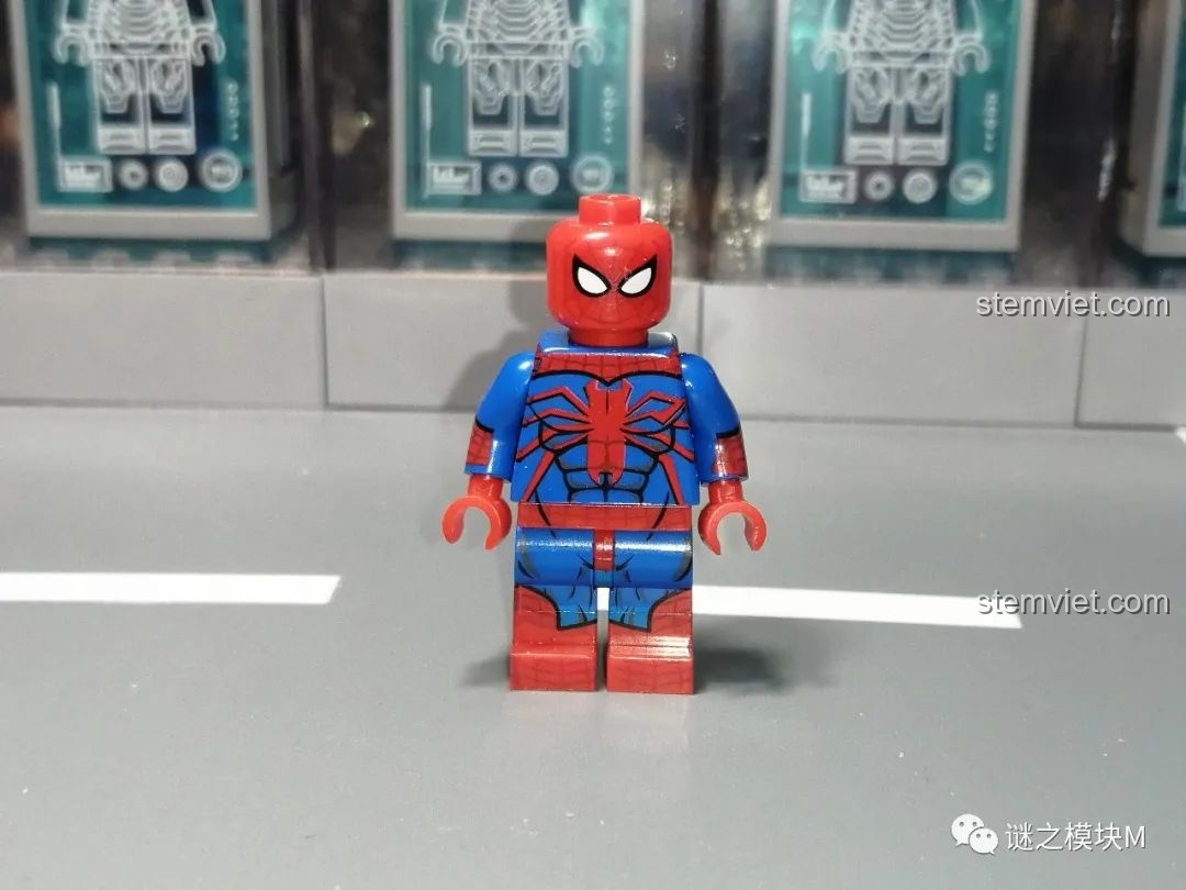 Minifigure Mutant Spider-Man, Người Nhện đột biến, một thiết kế độc đáo và lạ mắt trong bộ SY1461.