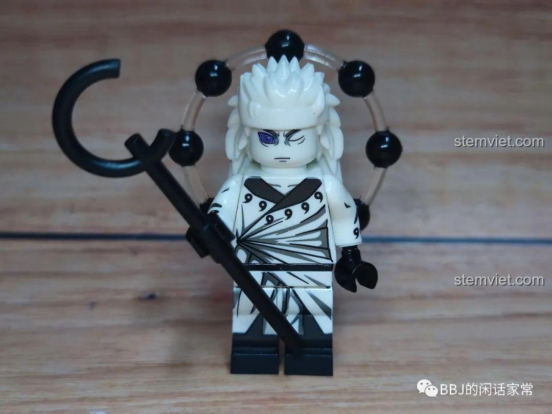 Minifigure Naruto Six Paths Madara WM2119, đồ chơi mô hình nhân vật mạnh mẽ.