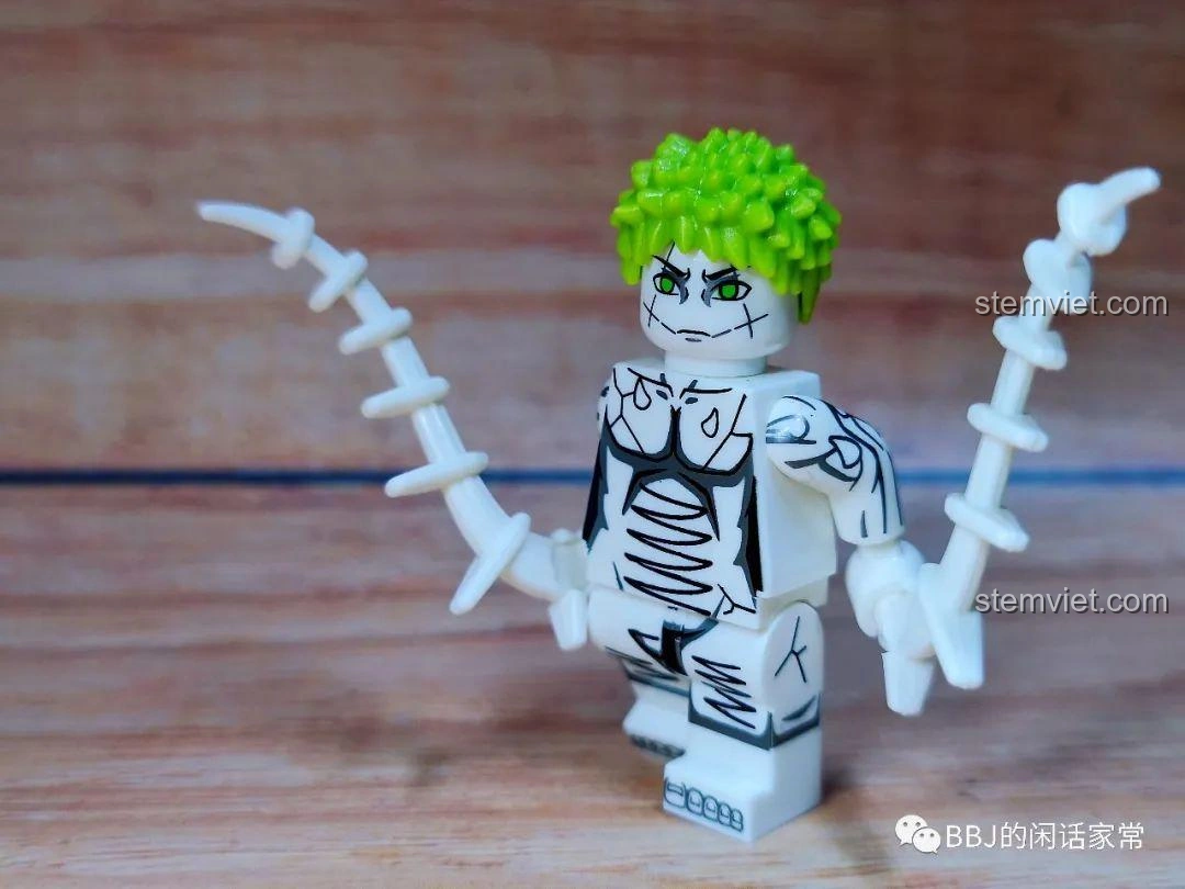 Minifigure Naruto White Zetsu WM2120, đồ chơi mô hình nhân vật phản diện.