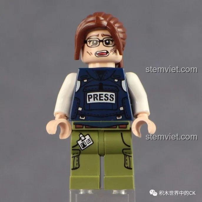 Ba nhân vật phản diện Đồ Tể, Titan và Độc Thích trong bộ đồ chơi lắp ráp Qman 3209 Xe Bọc Thép Tấn Công ThunderMission.