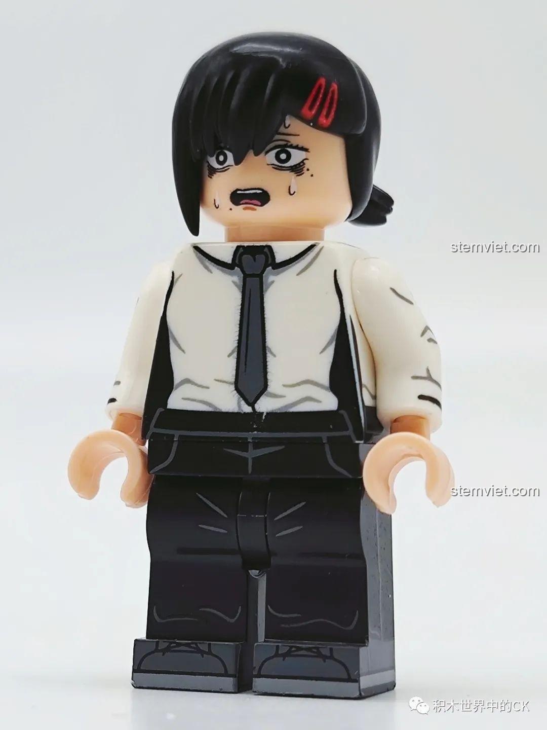 Minifigure Pochita trong bộ KORUIT KT1067, chú chó cưa máy.