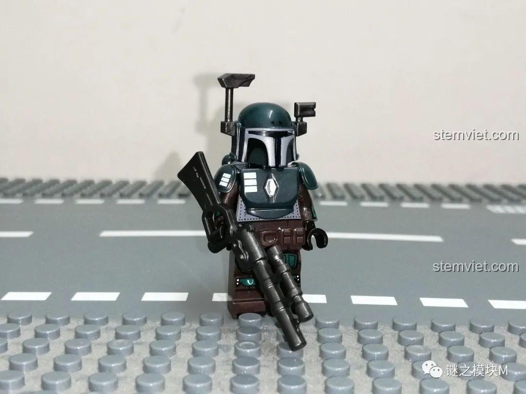 Minifigure Star Wars Boba Fett KORUIT front
