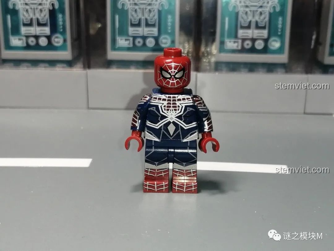 Minifigure Starry Sky Spider-Man, Người Nhện bầu trời sao, một thiết kế huyền ảo trong bộ SY1461.
