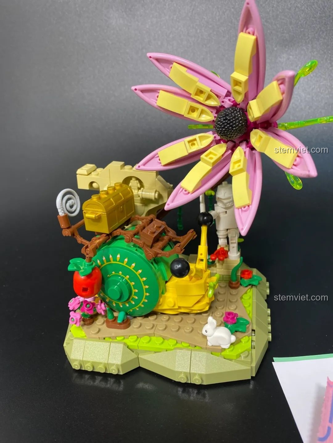 Hoàng tử và công chúa ốc sên đồ chơi lắp ráp Pantasy 15003 Nàng Công Chúa Ốc Sên, minifigures hoàng tử