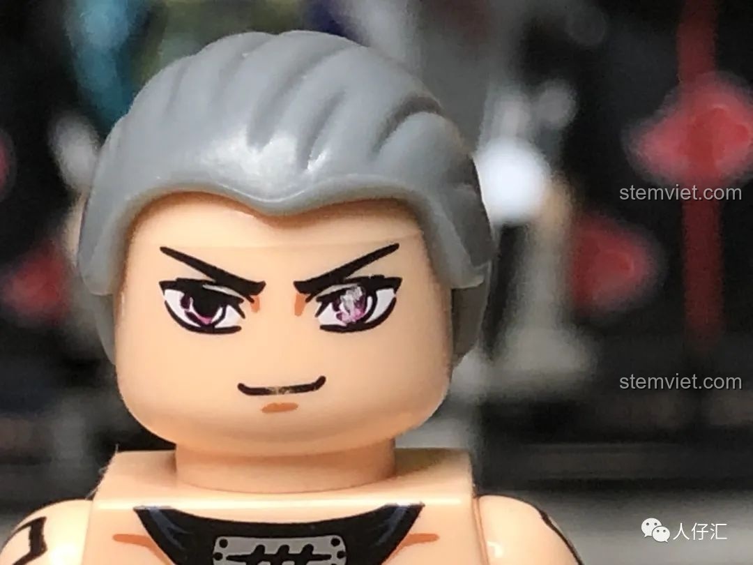 Minifigure Hidan WM2086 với áo choàng và phụ kiện lưỡi hái, tạo hình hoàn chỉnh.