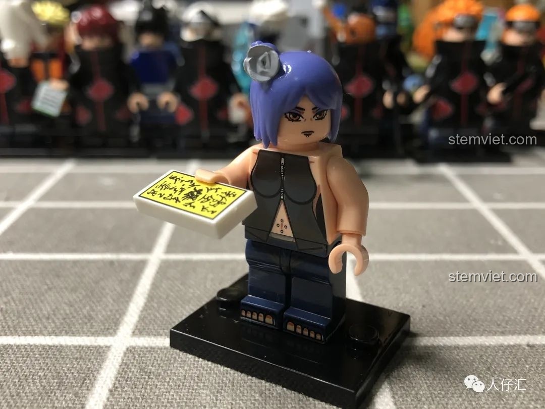 Mã QR để quét và tìm hiểu thêm về các sản phẩm minifigures Naruto Akatsuki WM.