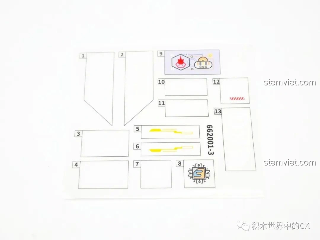 Mô hình Cá Đuối Zhe Gao 662001 từ góc nhìn cao, tổng thể ấn tượng và độc đáo, phù hợp trưng bày.